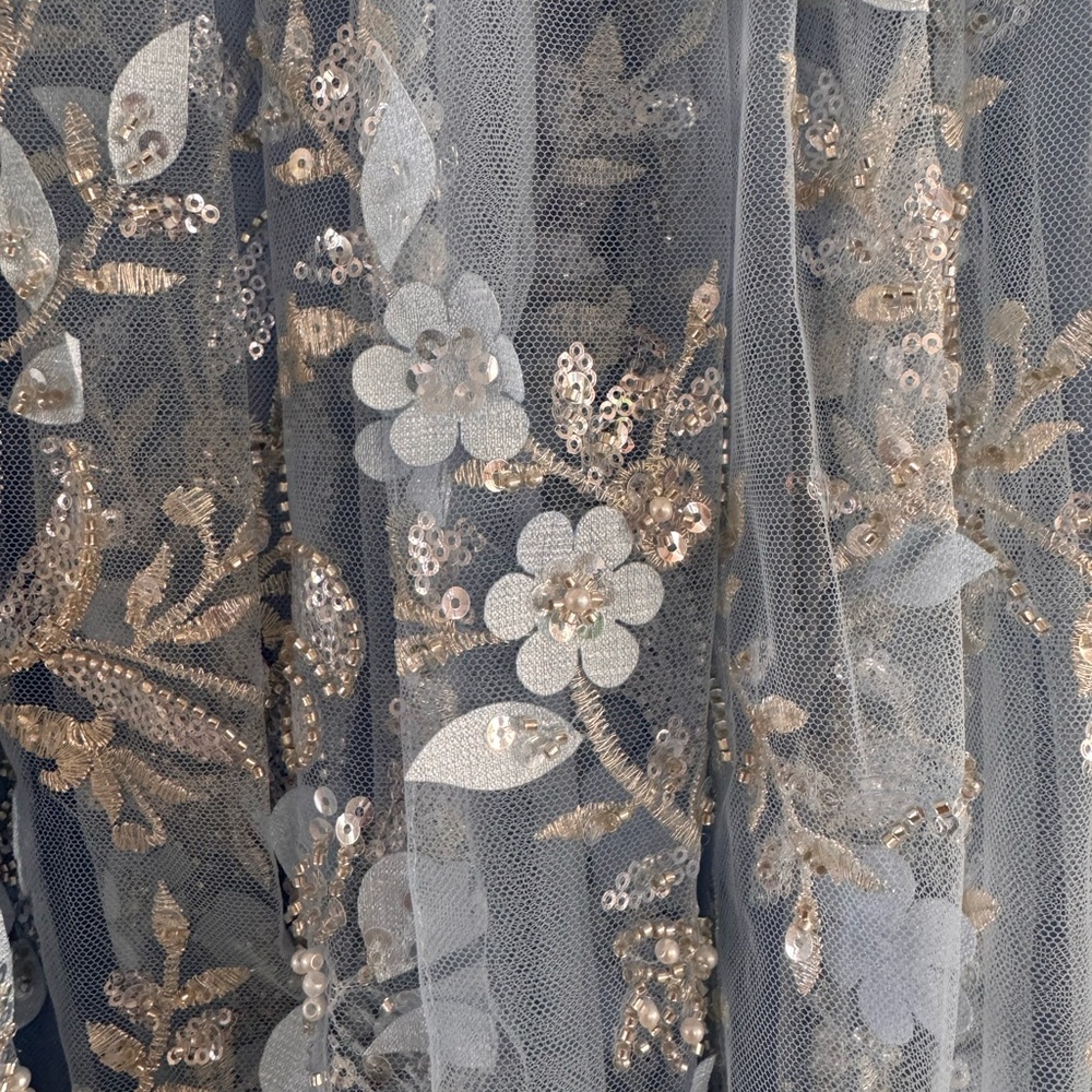 Elegant Blue Floral JessaKae Dress - Picture 5 of 10
